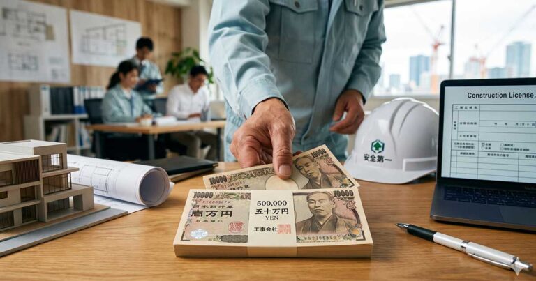 【建設業許可】500万円がないと許可は取れない？「財産的基礎」の要件と注意点を行政書士が解説
