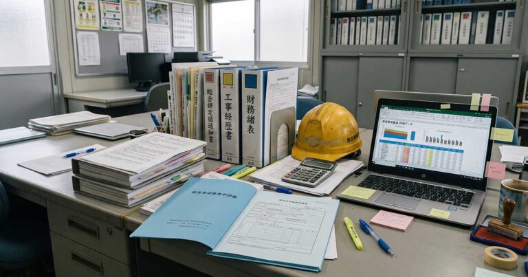 【大分県版】経営事項審査（経審）の点数（P点）はどう決まる？点数アップの裏ワザと「入札の格付け（ランク）」を行政書士が徹底解説！